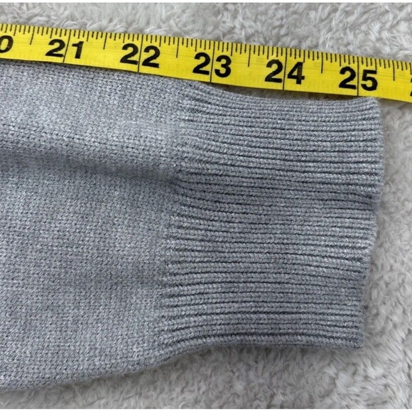 Life Is Good Rocket Dog Flower Hoodie Gray Soft Knit Pullover Women's Medium - Picture 7 of 9